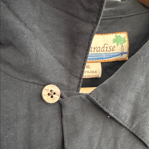 Kosta Browne Winery 100% Silk Short Sleeve Casual Button Down - XL - Picture 6 of 8